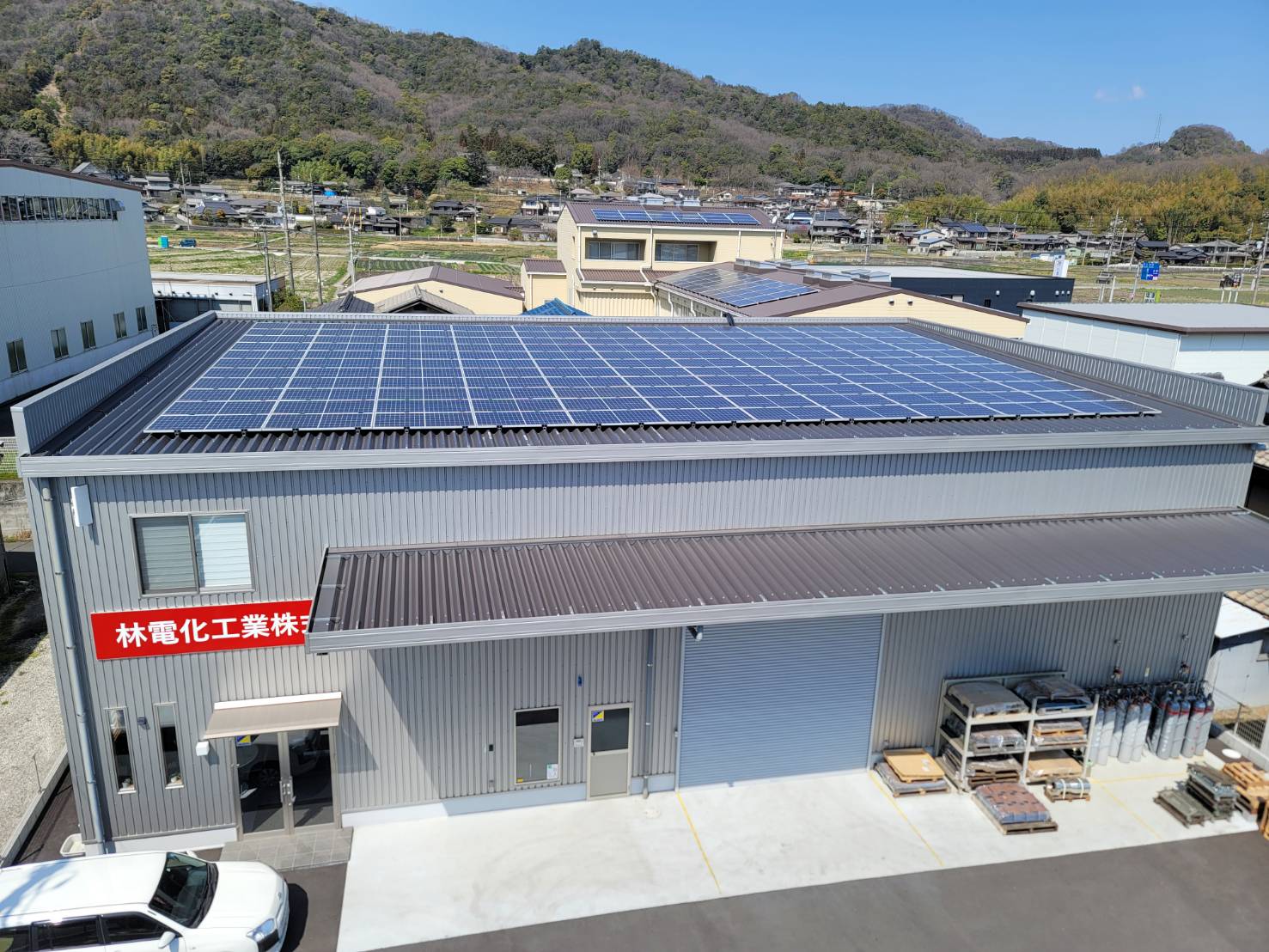 倉敷市 45.375kW|岡山の太陽光発電・蓄電池ならひだかや株式会社|自社一貫施工