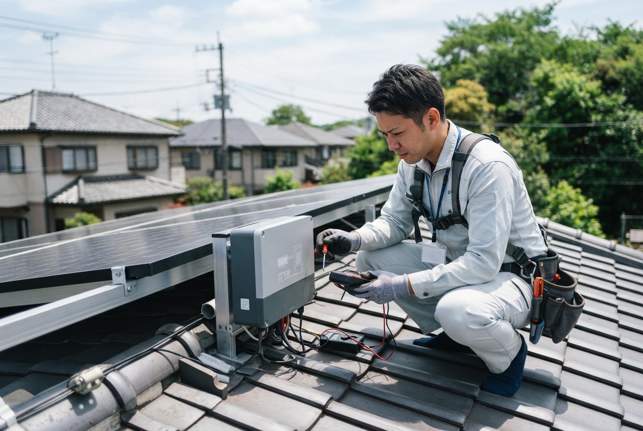 太陽光パネル設置業者のイメージ